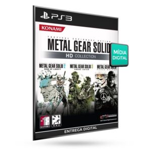 Metal Gear Solid Hd Collection - Ps3 Mídia Digital
