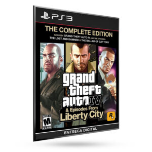 Gta 4 Grand Theft Auto Iv The Complete Edition - Ps3 Mídia Digital