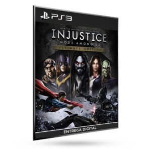 Injustice Gods Among Us Ultimate Edition - Ps3 Mídia Digital