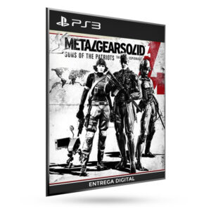 Metal Gear Solid 4 Guns of the Patriots - Ps3 Mídia Digital