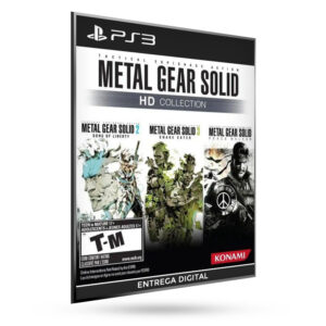 Metal Gear Solid Hd Collection - Ps3 Mídia Digital