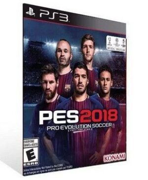 Pes 2018 - Ps3 Mídia Digital em Português