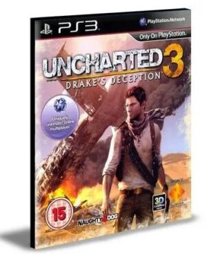 Uncharted 3 Drakes Deception - Ps3 Mídia Digital