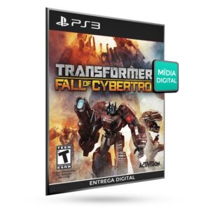 Transformers Fall of Cybertron Ps3 Psn Mídia Digital