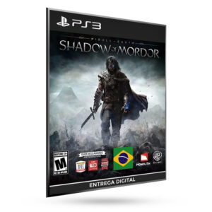 Shadow of Mordor Middle Earth - Sombras de Mordor - Português - Ps3 Psn Mídia Digital