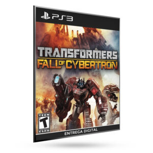Transformers Fall of Cybertron Ps3 Psn Mídia Digital