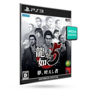 Yakuza 5 PS3 PSN Mídia Digital