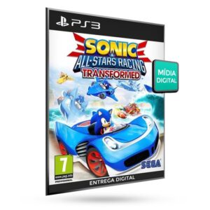 Sonic & All-Stars Racing Transformed PS3 Midia Digital