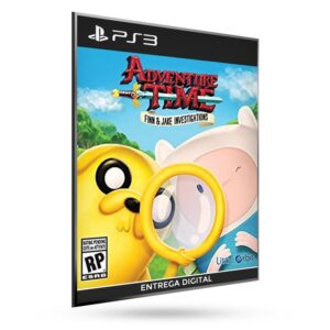 Hora de Aventura - Investigações de Jake e Finn - Adventure Time - PS3 PSN Mídia Digital