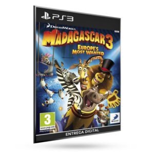 Madagascar 3: The Video Game - Ps3 Mídia Digital