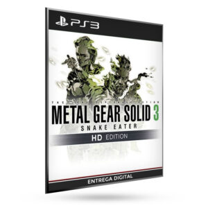 Metal Gear Solid 3: Snake Eater HD Edition - Ps3 Mídia Digital