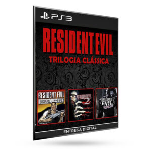 Resident Evil 1, 2 e 3 Trilogia Clássica (PS1 Classic) - Ps3 Mídia Digital