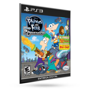 Phineas and Ferb Across the 2nd Dimension Ps3 Mídia Digital