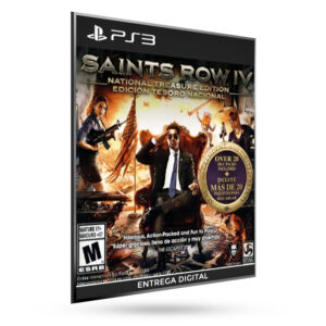 SAINTS ROW 4 NATIONAL TREASURE EDITION Ps3 Mídia Digital