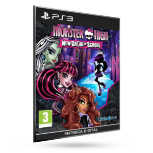 Monster High O Novo Fantasma da Escola - PS3 Mídia Digital